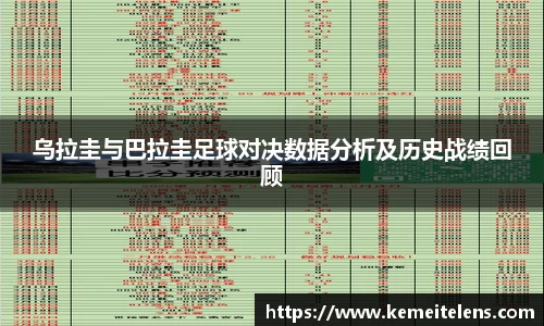 乌拉圭与巴拉圭足球对决数据分析及历史战绩回顾